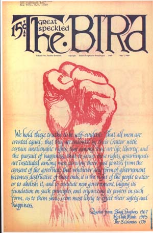 The Great Speckled Bird. Vol.2, no.17, 1969   (Atlanta Cooperative News Project)