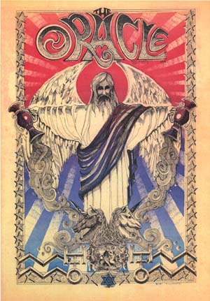 The Oracle. Vol.1, no.6, 1967 (San Francisco:CA: Oracle Co-operative Pub. Co.) © Cover drawing by Rick Griffin 